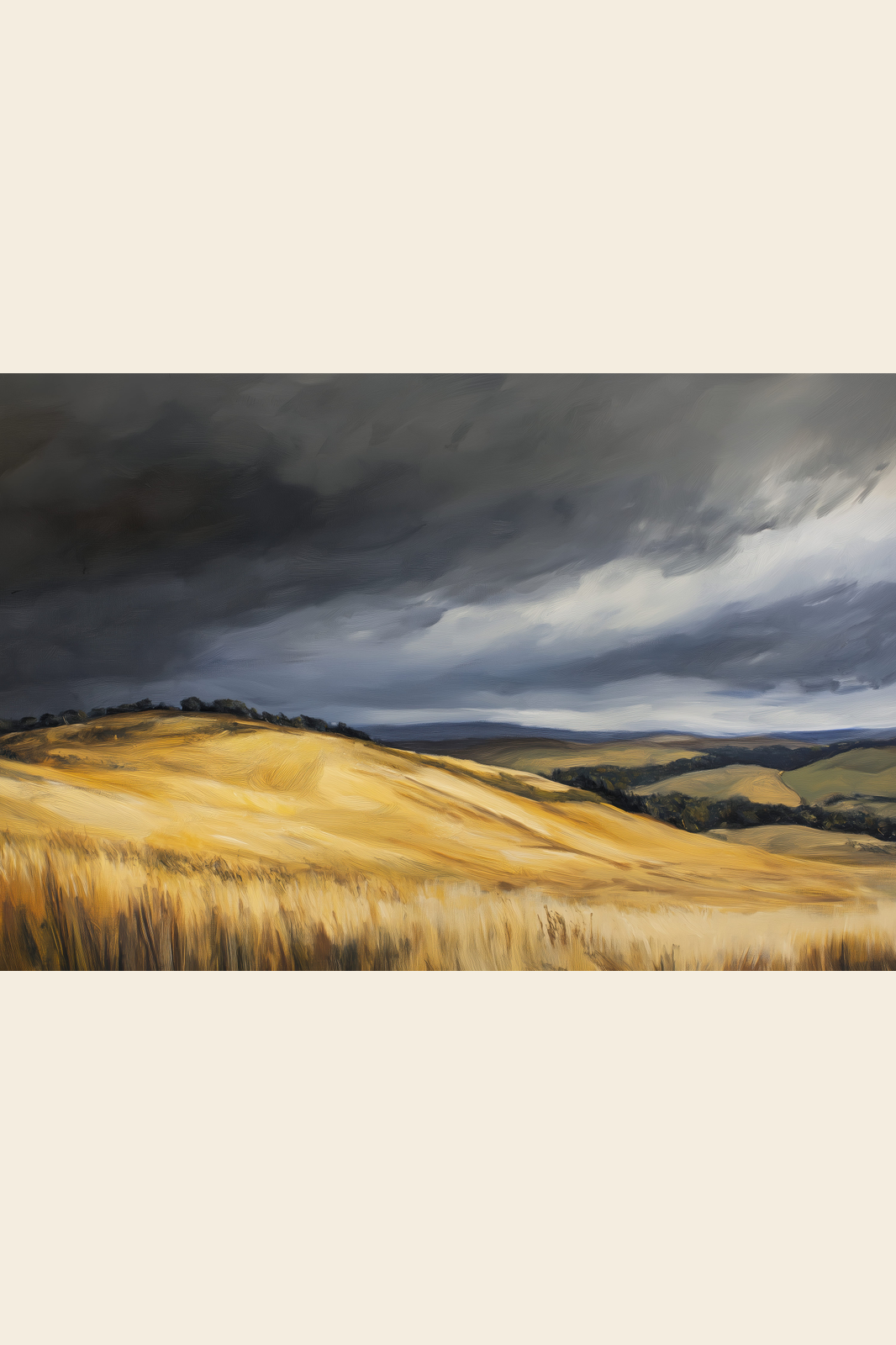 Gold Before Rain print