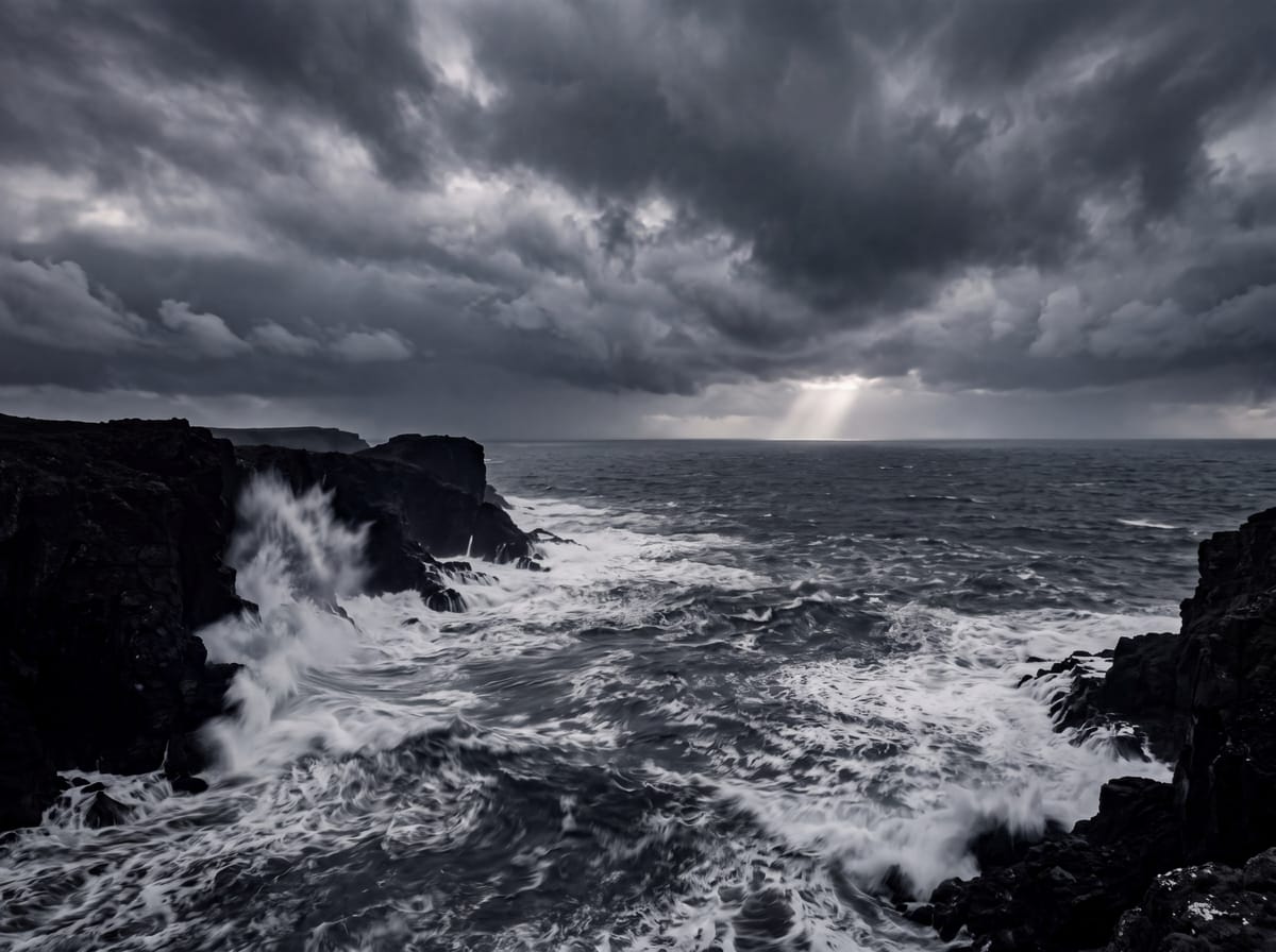 Stormy Coast print