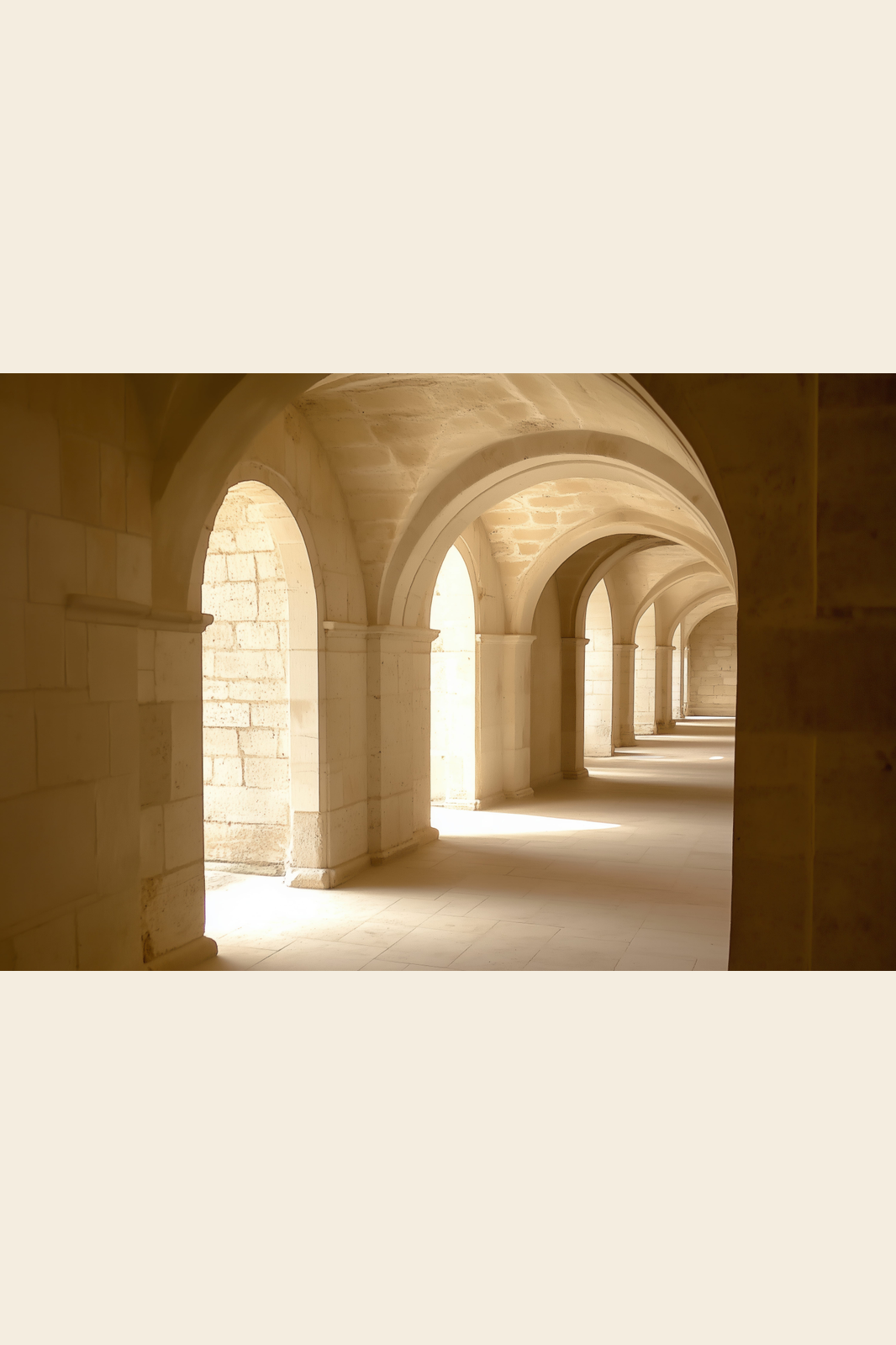 Limestone Cloister print