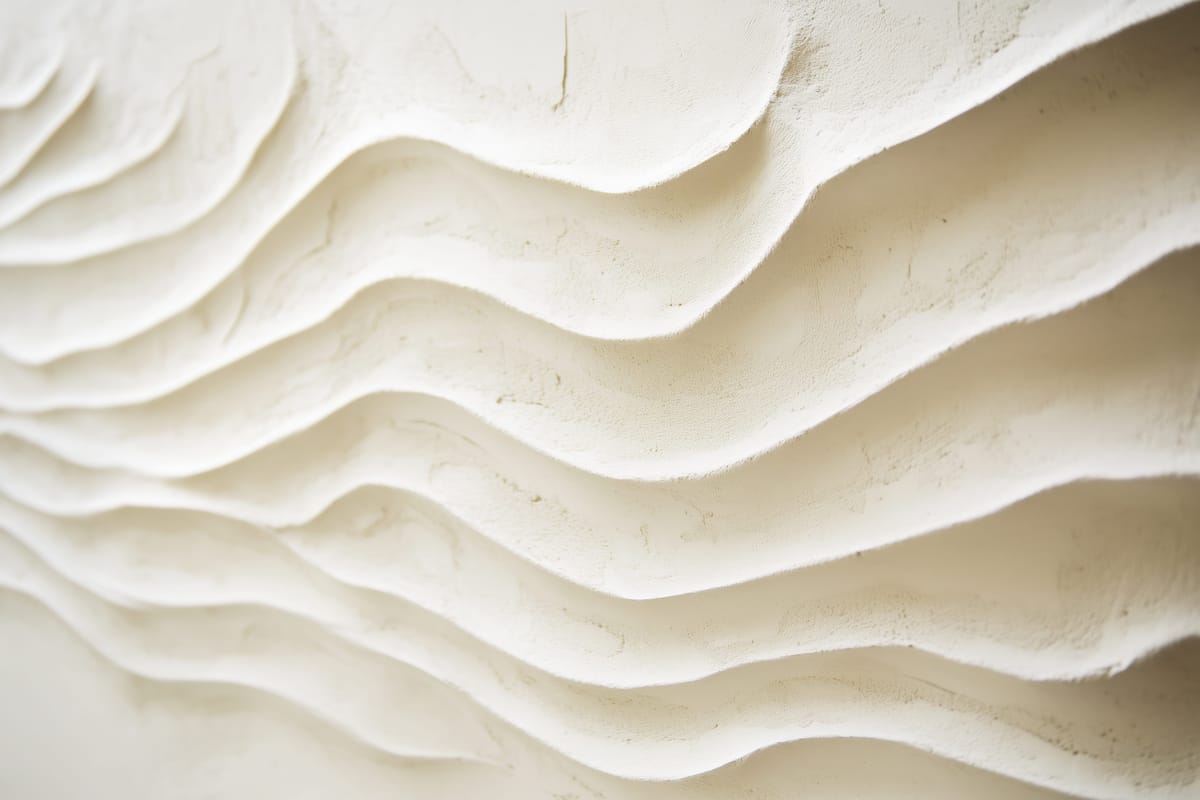 Plaster Ripples print