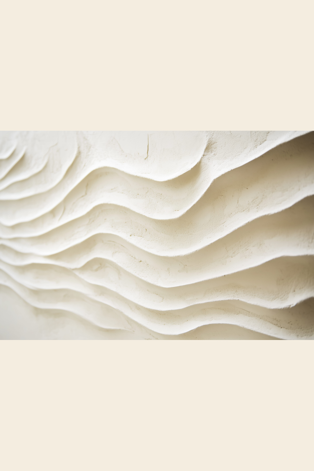 Plaster Ripples print