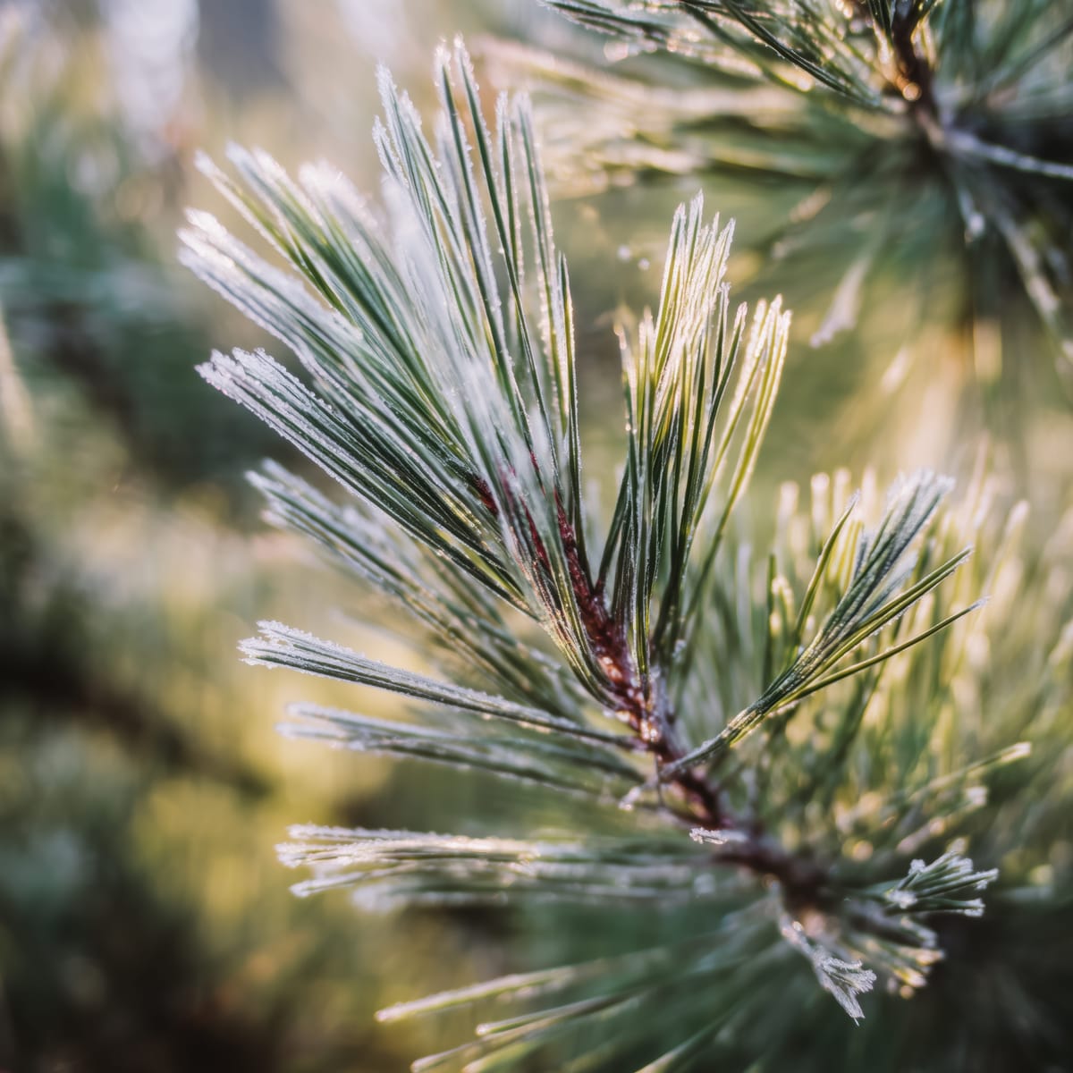 Frosted Pine Light print