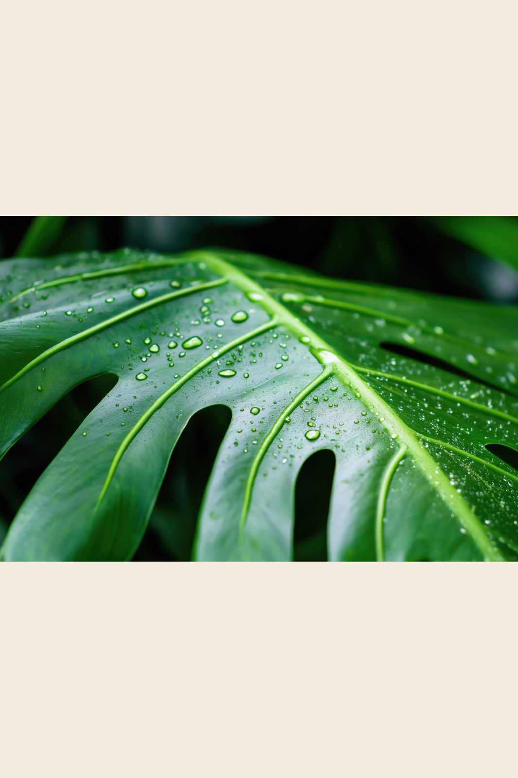Monstera Dew print
