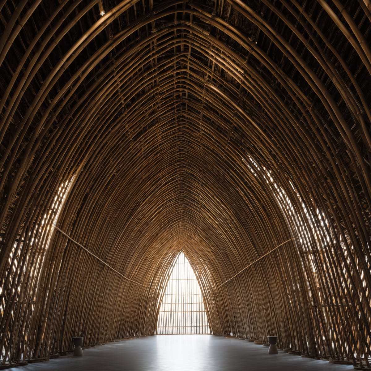 Bamboo Pavilion print