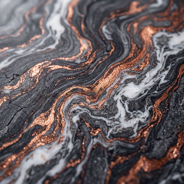 Molten Marble print