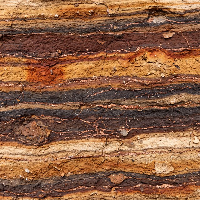 Sediment Strata print