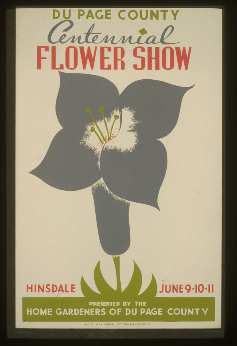 Flower Show print