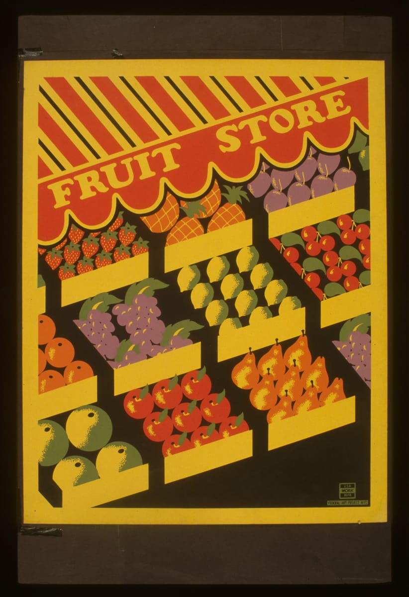Fruit Store print